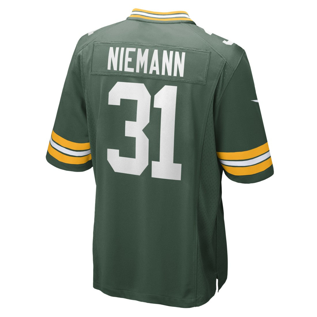 Nick Niemann Green Bay Packers Team Game Jersey Green