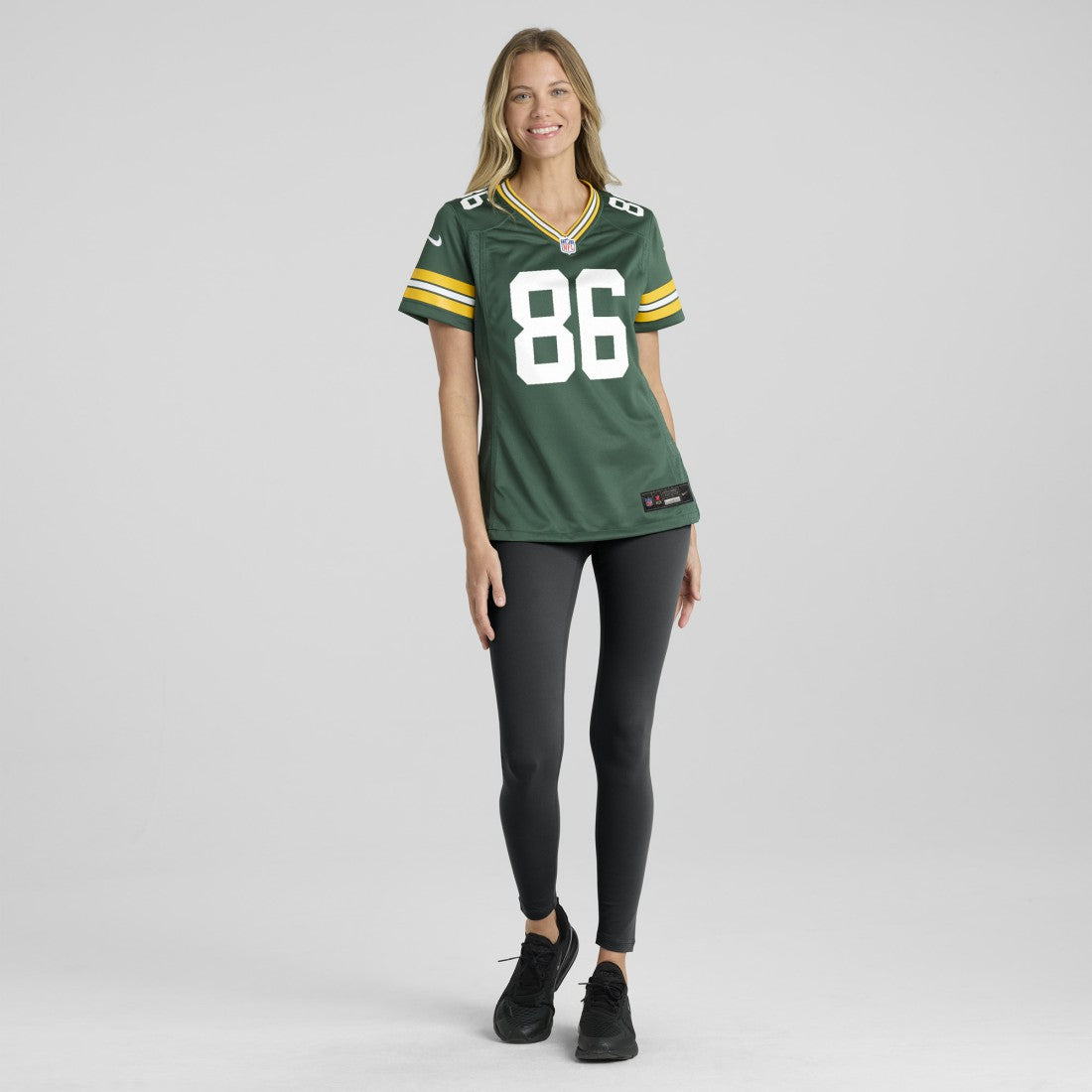 John FitzPatrick Green Bay Packers Women's Team Game Jersey Green