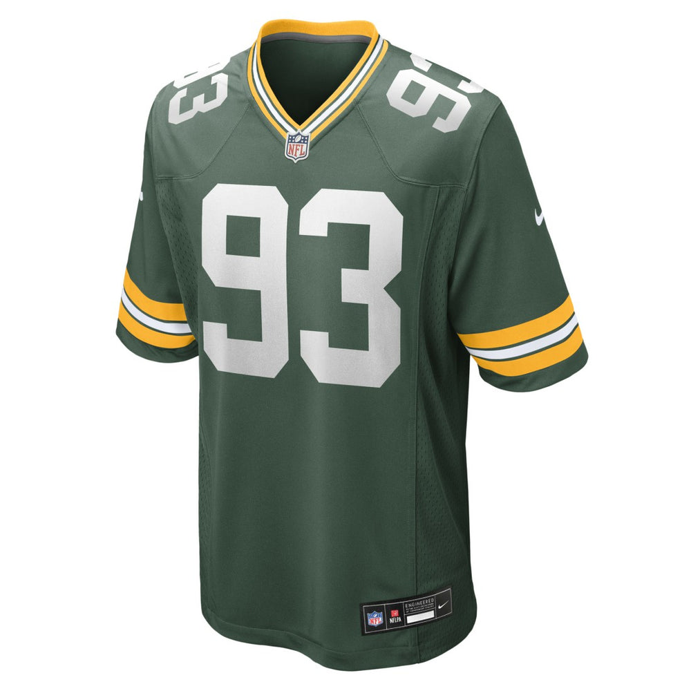 Nazir Stackhouse Green Bay Packers Team Game Jersey Green