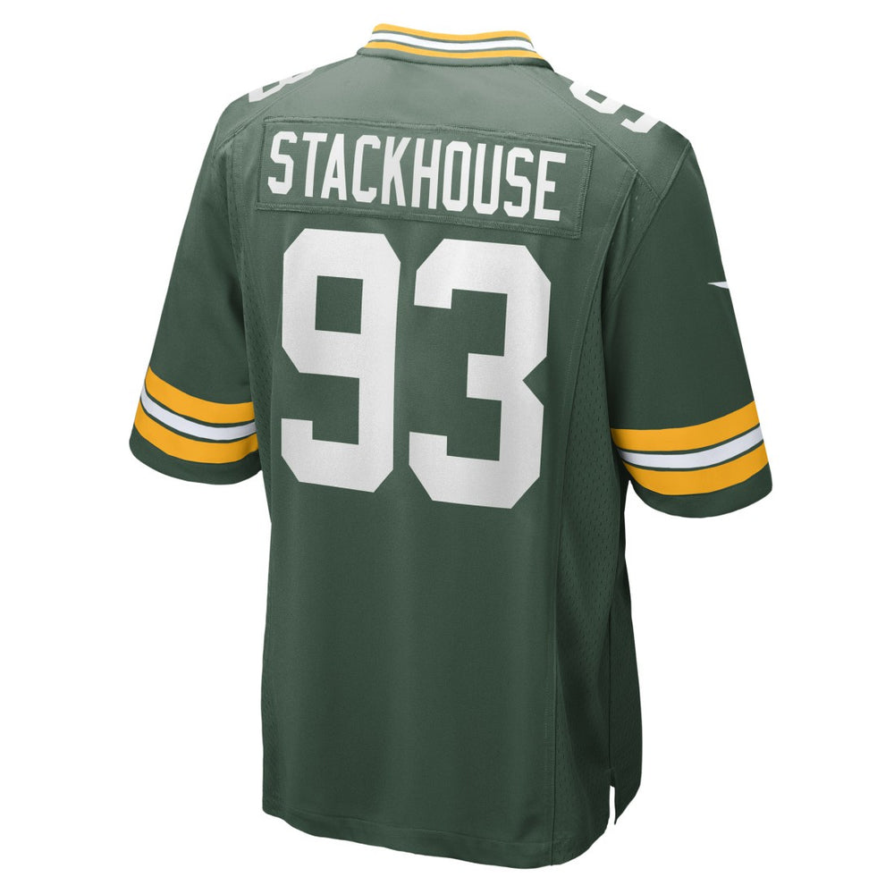 Nazir Stackhouse Green Bay Packers Team Game Jersey Green