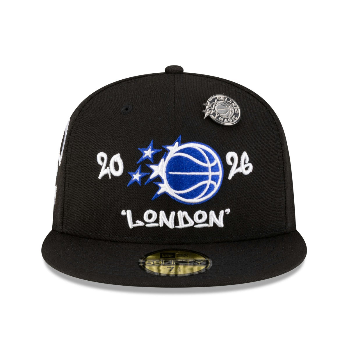 Orlando Magic 2026 NBA Global Games London 59FIFTY Fitted Hat Black