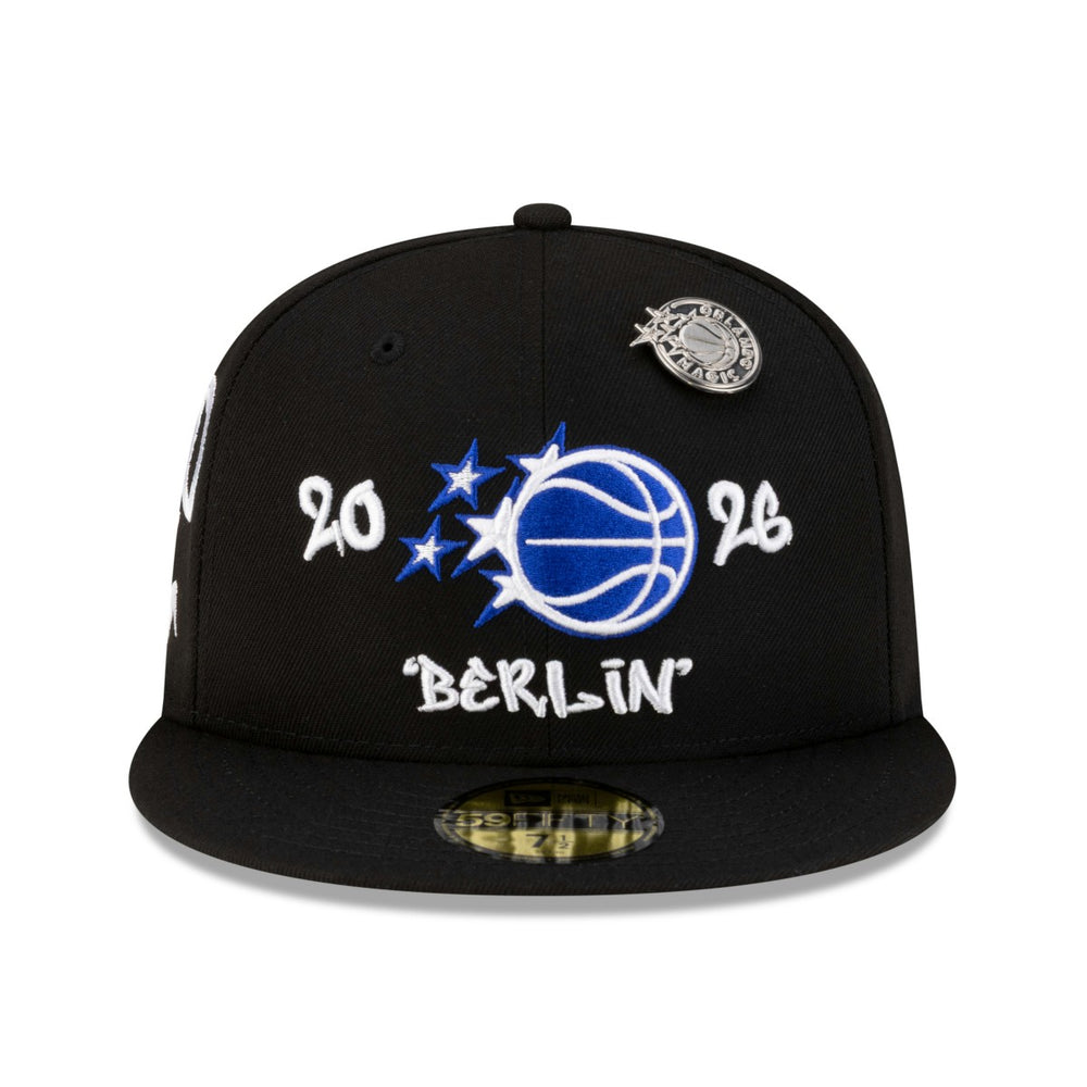 Orlando Magic 2026 NBA Global Games Berlin 59FIFTY Fitted Hat Black