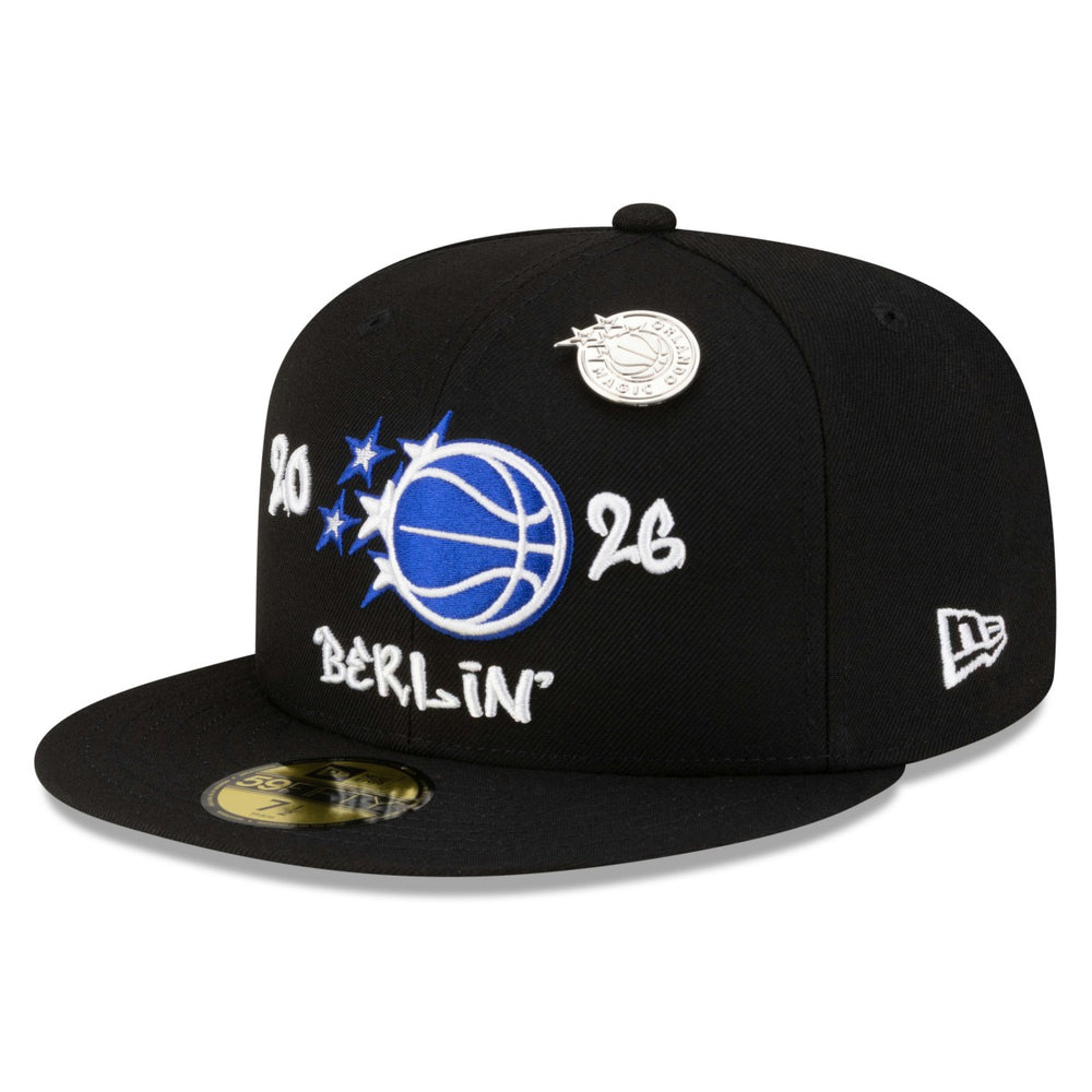 Orlando Magic 2026 NBA Global Games Berlin 59FIFTY Fitted Hat Black