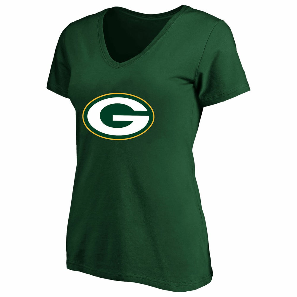 Micah Parsons Green Bay Packers Women's Plus Size Name & Number V-Neck T-Shirt Green