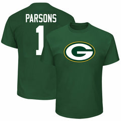 Micah Parsons Green Bay Packers Big & Tall Player Name & Number T-Shirt Green