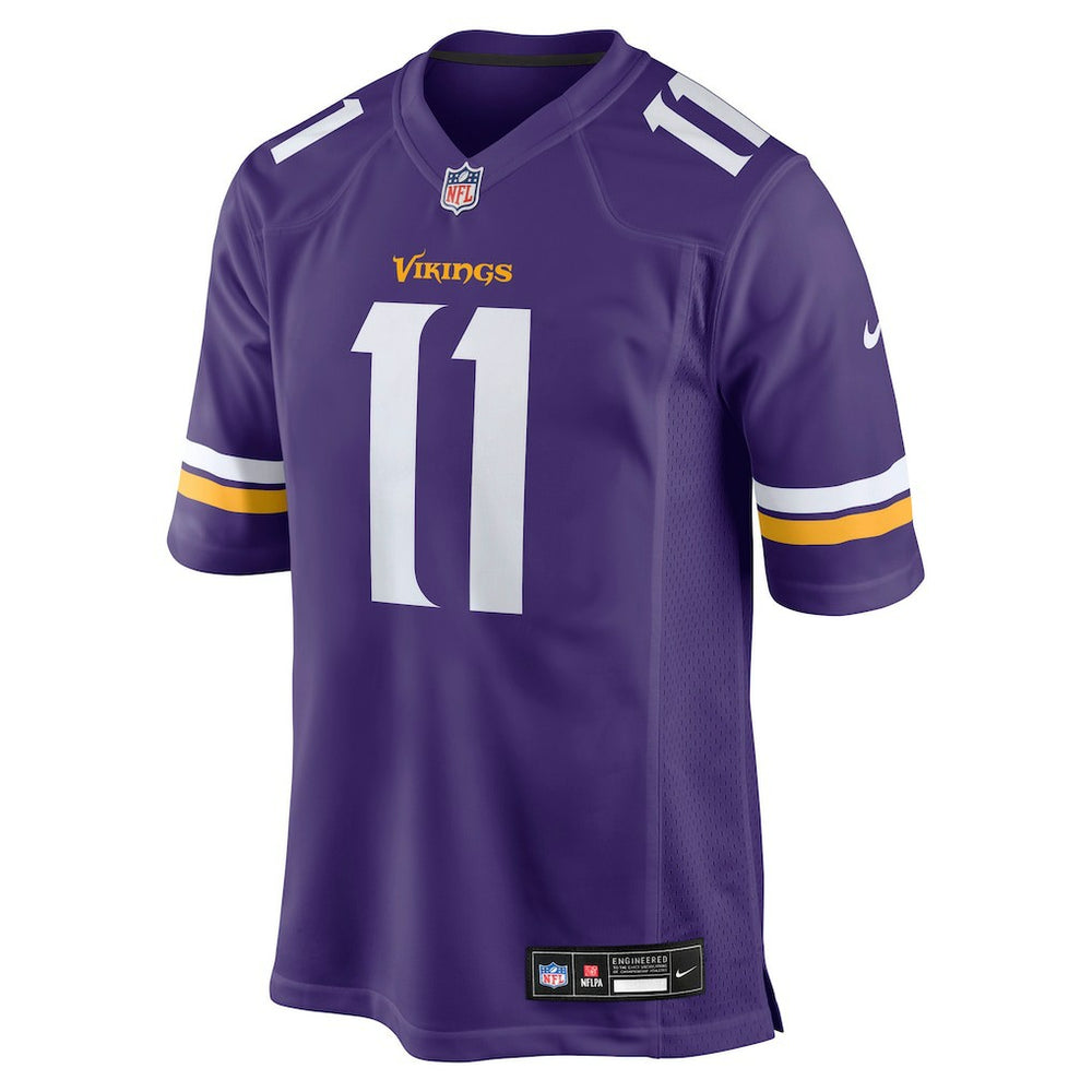 NFL Carson Wentz Minnesota Vikings Team Game Jersey - Purple