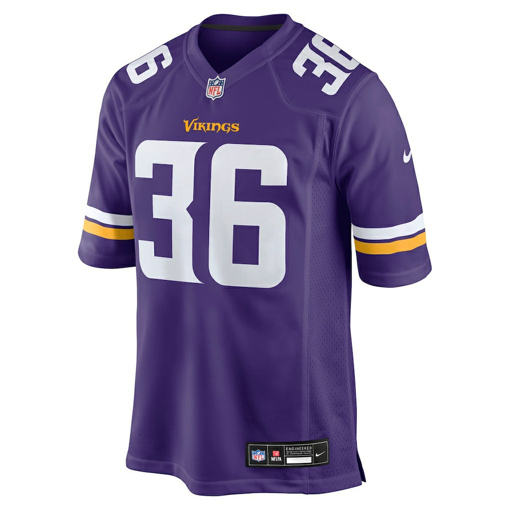 NFL Zavier Scott Minnesota Vikings Team Game Jersey - Purple