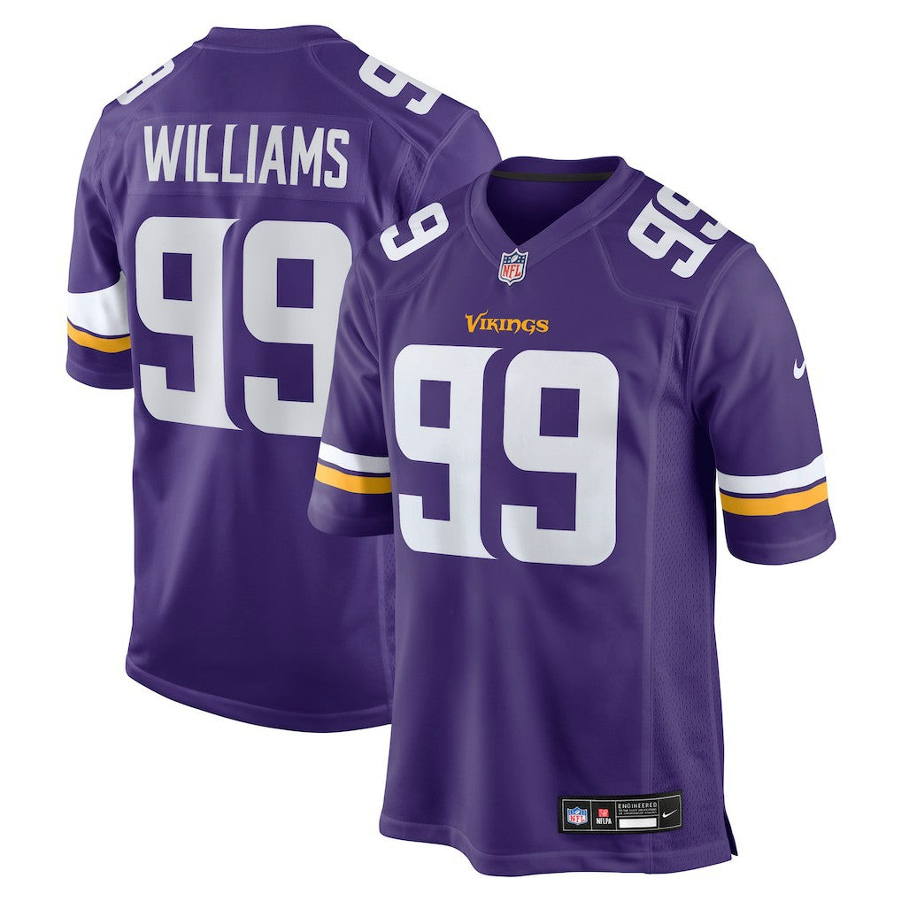 NFL Elijah Williams Minnesota Vikings Team Game Jersey - Purple
