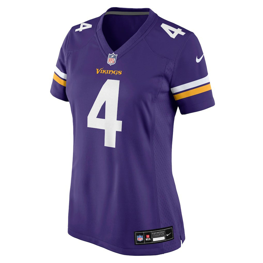 NFL Myles Price Minnesota Vikings Women's Team Game Jersey - Purple