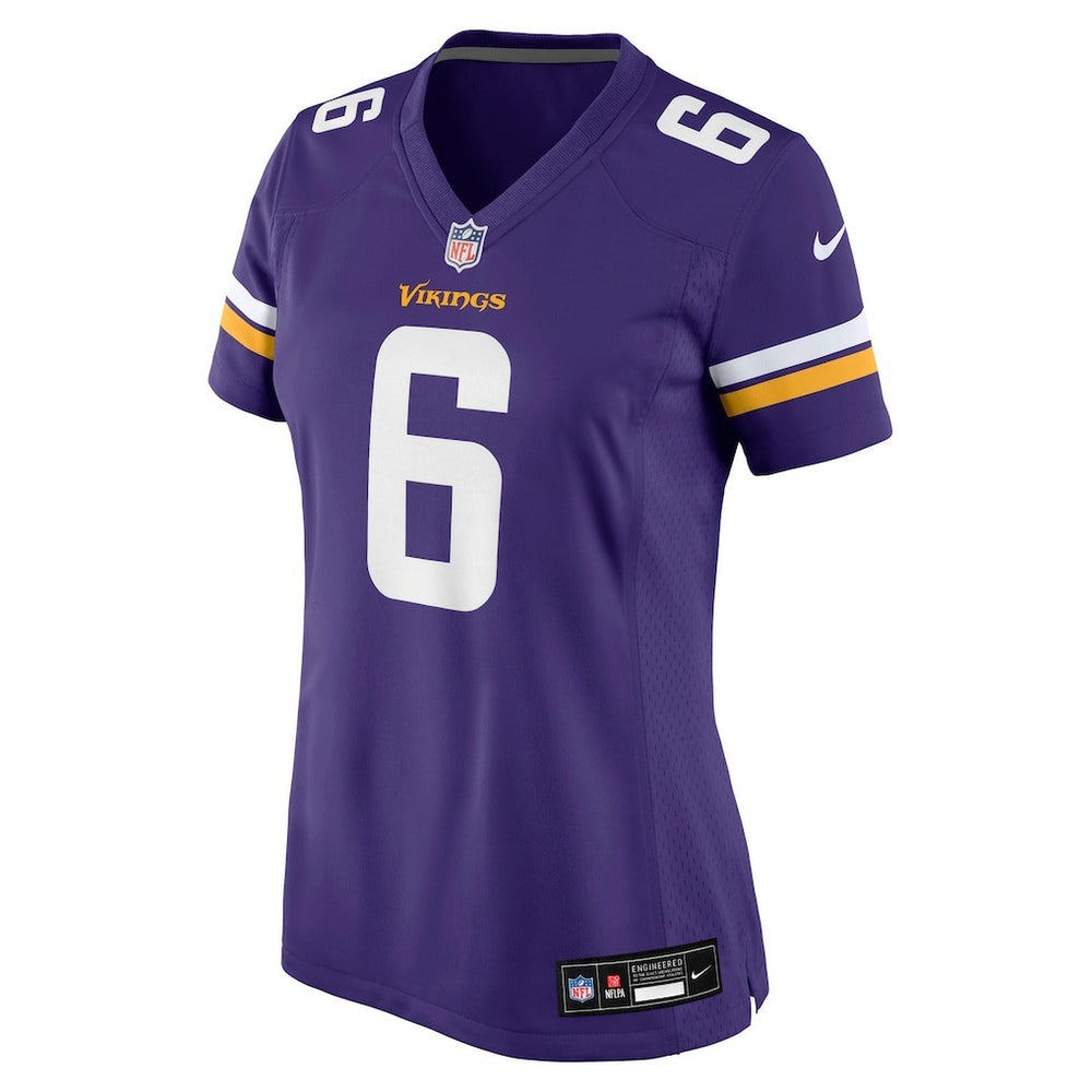 NFL Dwight McGlothern Minnesota Vikings Women's Team Game Jersey - Purple