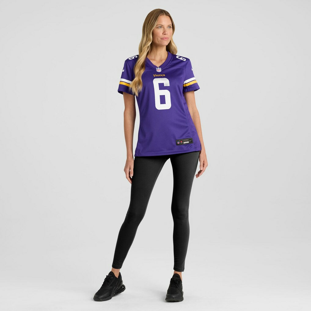 NFL Dwight McGlothern Minnesota Vikings Women's Team Game Jersey - Purple