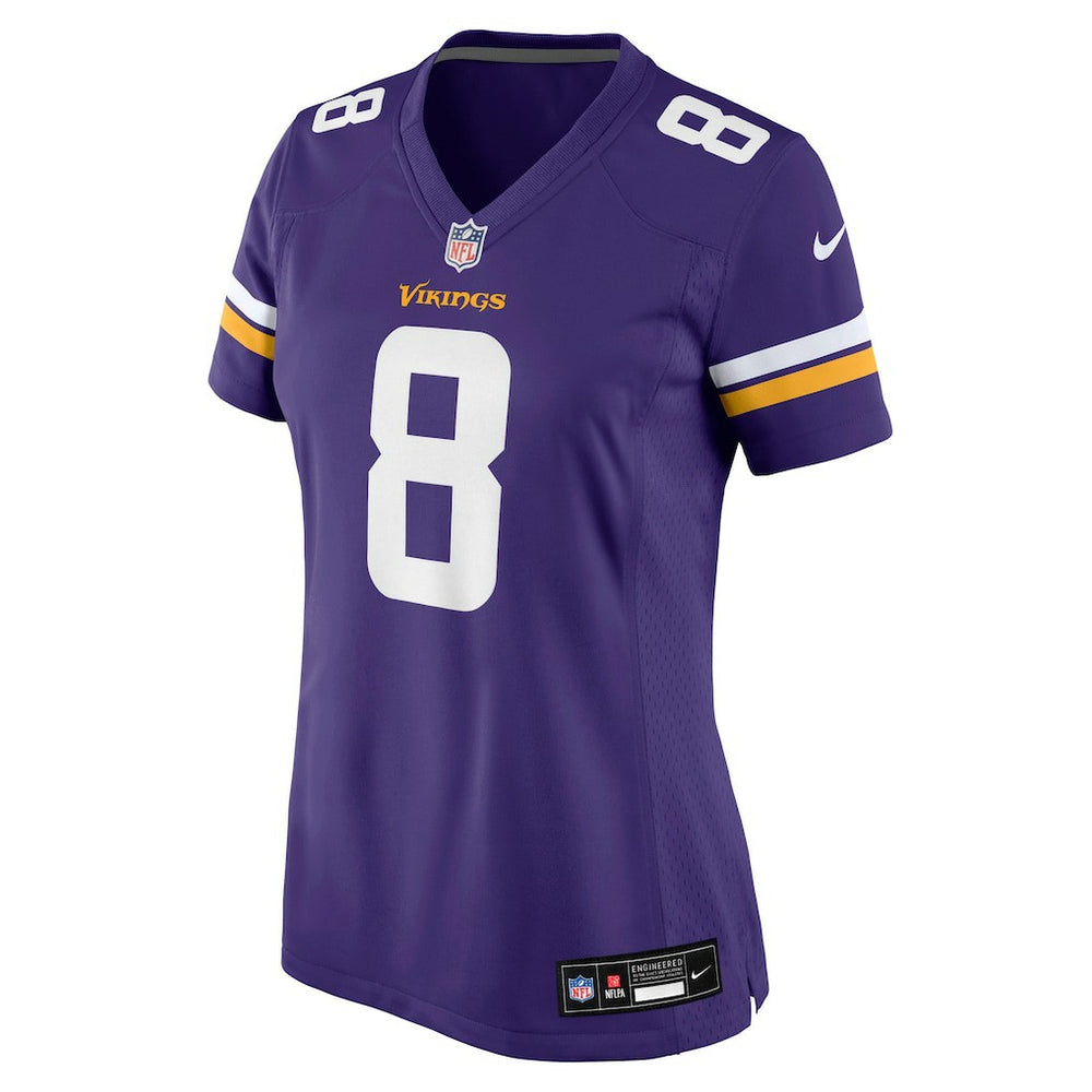 NFL Jeff Okudah Minnesota Vikings Women's Team Game Jersey - Purple