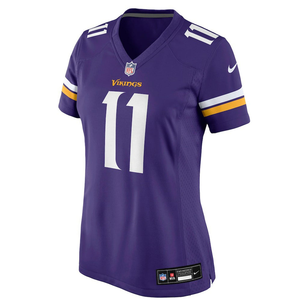 NFL Carson Wentz Minnesota Vikings Women's Team Game Jersey - Purple