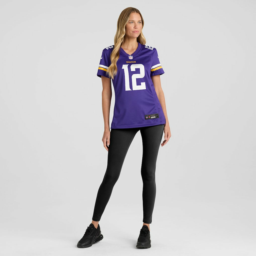 NFL Max Brosmer Minnesota Vikings Women's Team Game Jersey - Purple