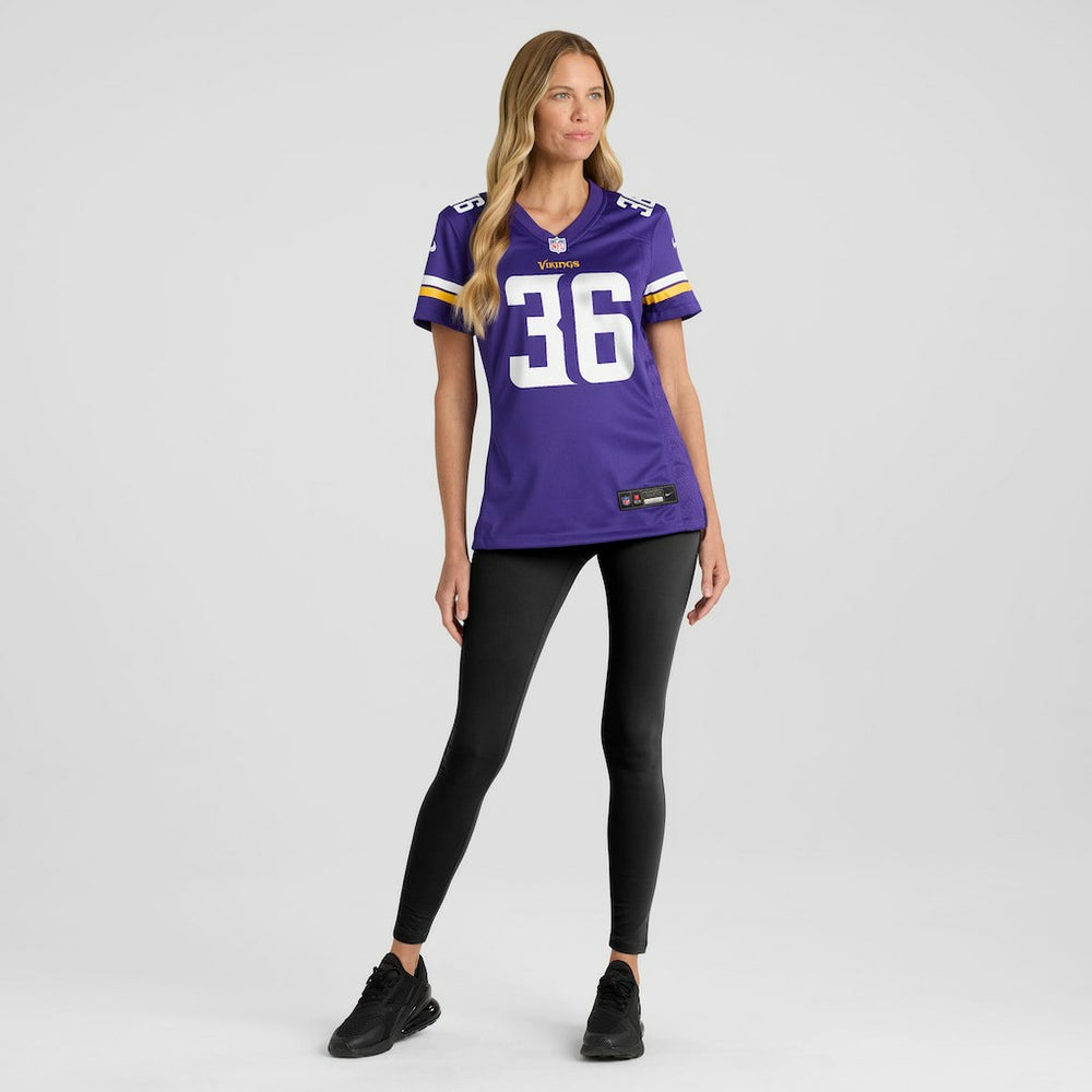 NFL Zavier Scott Minnesota Vikings Women's Team Game Jersey - Purple