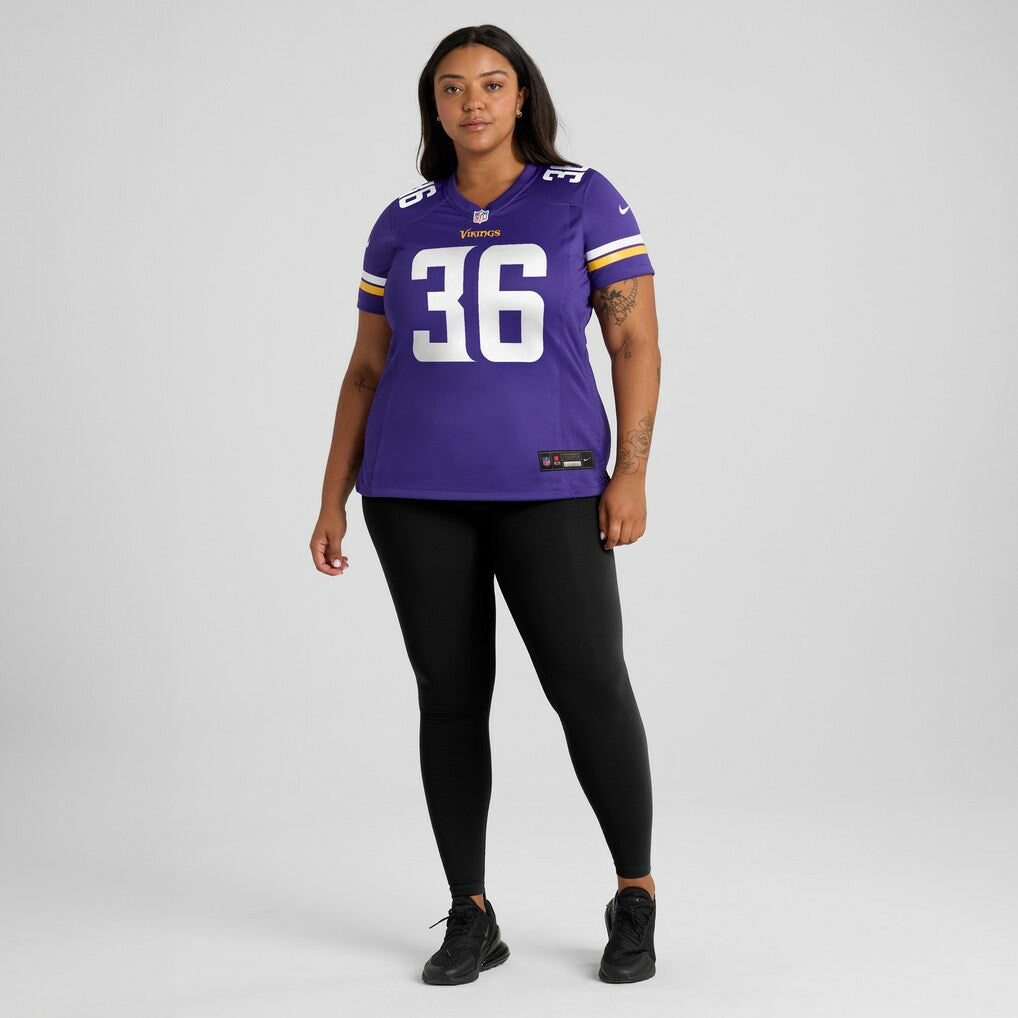 NFL Zavier Scott Minnesota Vikings Women's Team Game Jersey - Purple