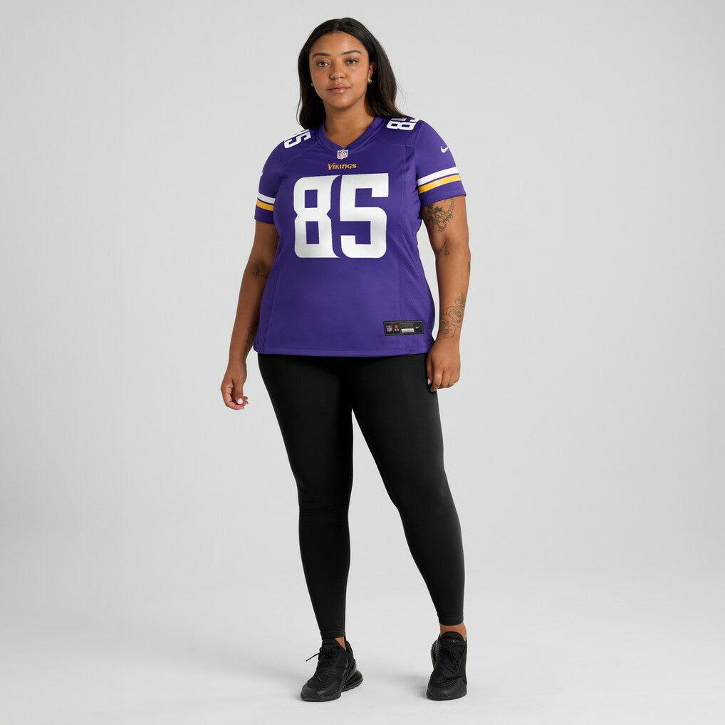 NFL Ben Yurosek Minnesota Vikings Women's Team Game Jersey - Purple