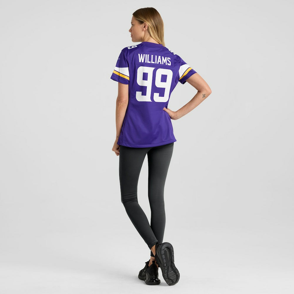 NFL Elijah Williams Minnesota Vikings Women's Team Game Jersey - Purple