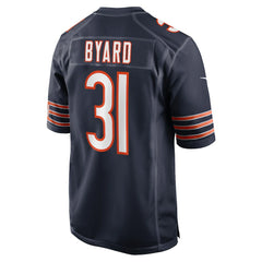 Kevin Byard Chicago Bears Team Game Jersey Navy