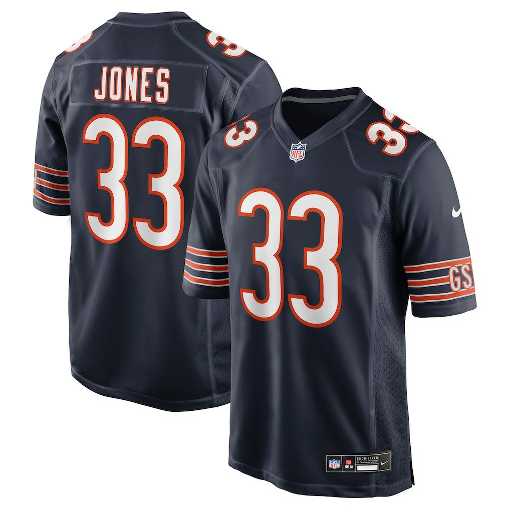 Jaylon Jones Chicago Bears Team Game Jersey Navy