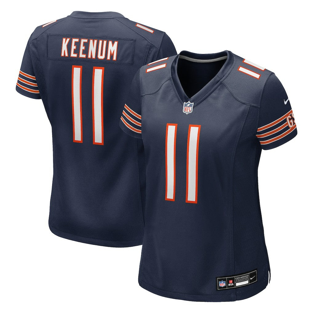 Case Keenum Chicago Bears Women's Team Game Jersey Navy