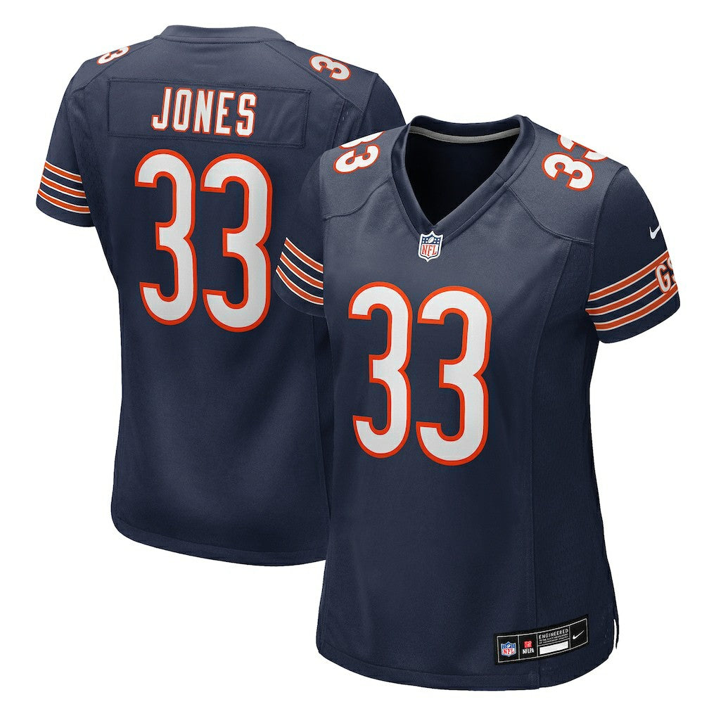 Jaylon Jones Chicago Bears Women's Team Game Jersey Navy