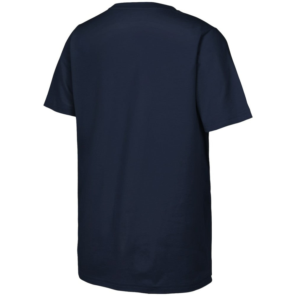 Detroit Tigers Fanatics Youth 2025 MLB Postseason Locker Room T-Shirt - Navy T-shirts