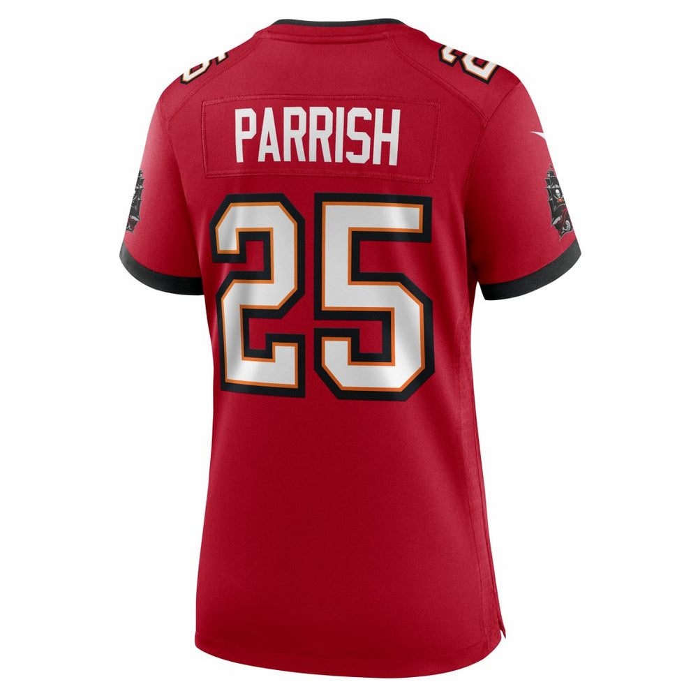 Jacob Parrish Tampa Bay Buccaneers Women's Team Game Jersey Red