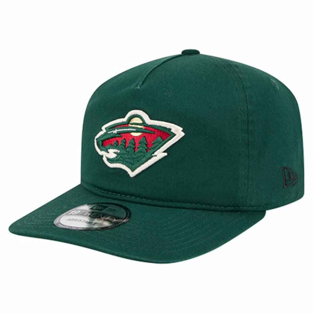 NHL Minnesota Wild New Era 19TWENTY Adjustable Hat - Green