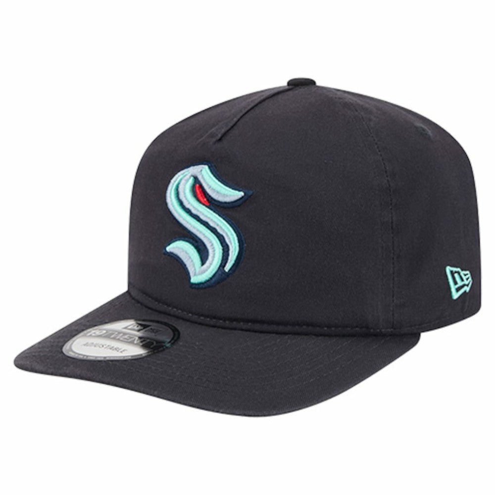 NHL Seattle Kraken New Era 19TWENTY Adjustable Hat - Deep Sea Blue
