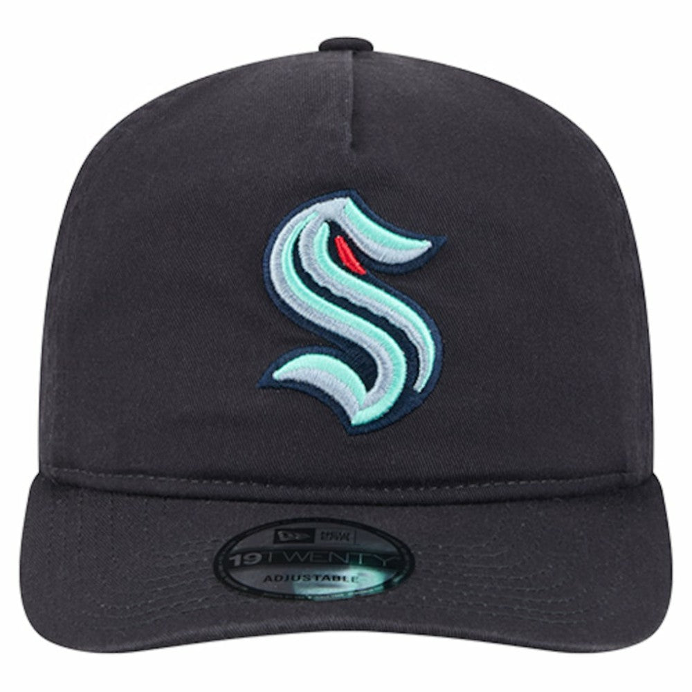 NHL Seattle Kraken New Era 19TWENTY Adjustable Hat - Deep Sea Blue