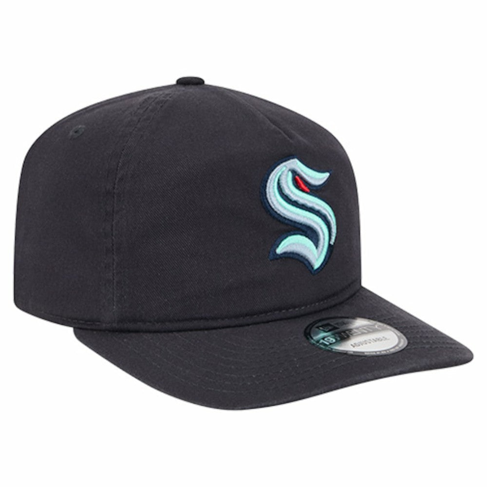 NHL Seattle Kraken New Era 19TWENTY Adjustable Hat - Deep Sea Blue