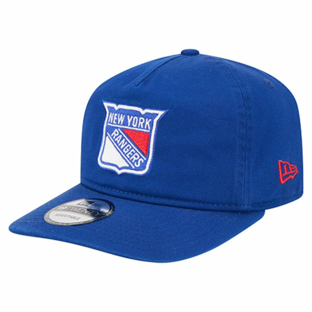 NHL New York Rangers New Era 19TWENTY Adjustable Hat - Blue