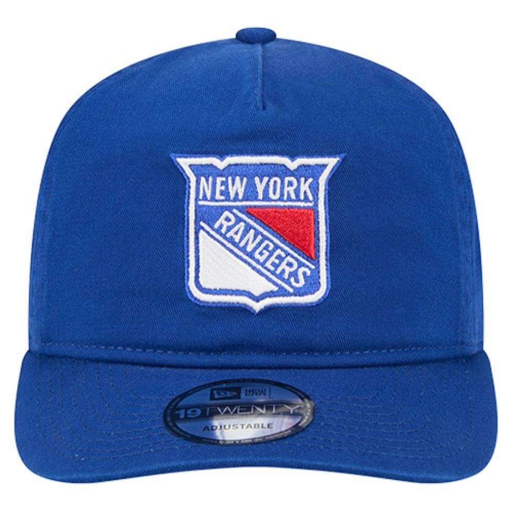 NHL New York Rangers New Era 19TWENTY Adjustable Hat - Blue
