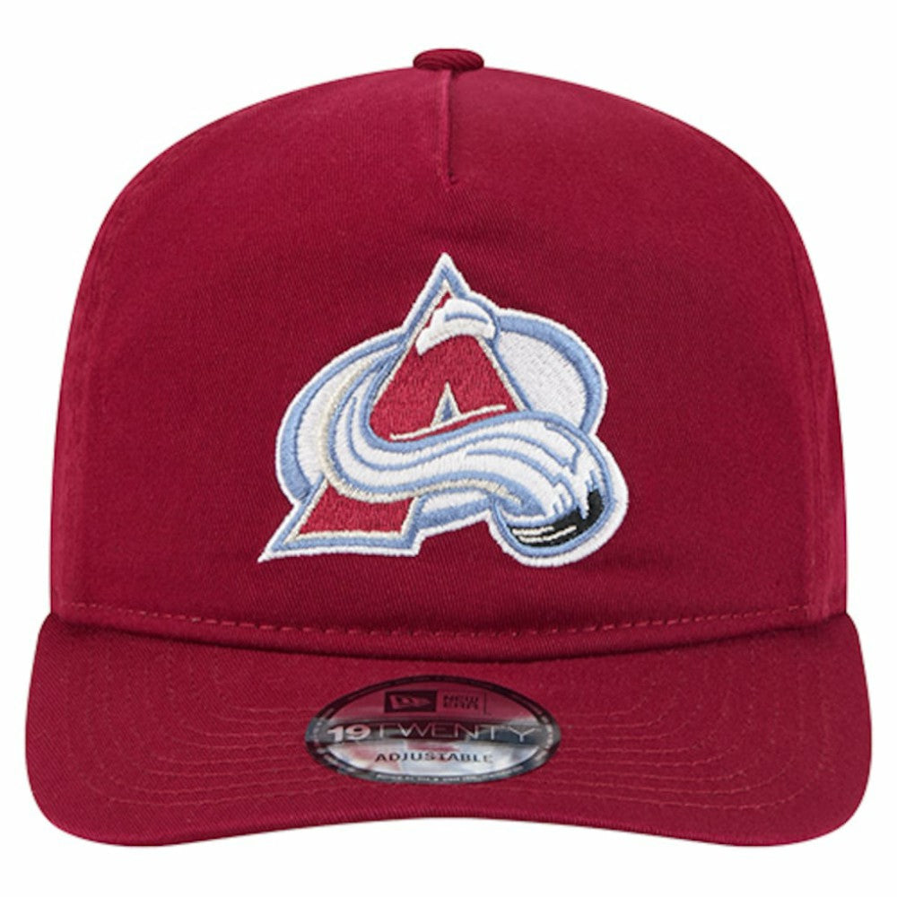 NHL Colorado Avalanche New Era 19TWENTY Adjustable Hat - Burgundy