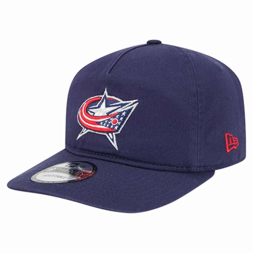 NHL Columbus Blue Jackets New Era 19TWENTY Adjustable Hat - Navy