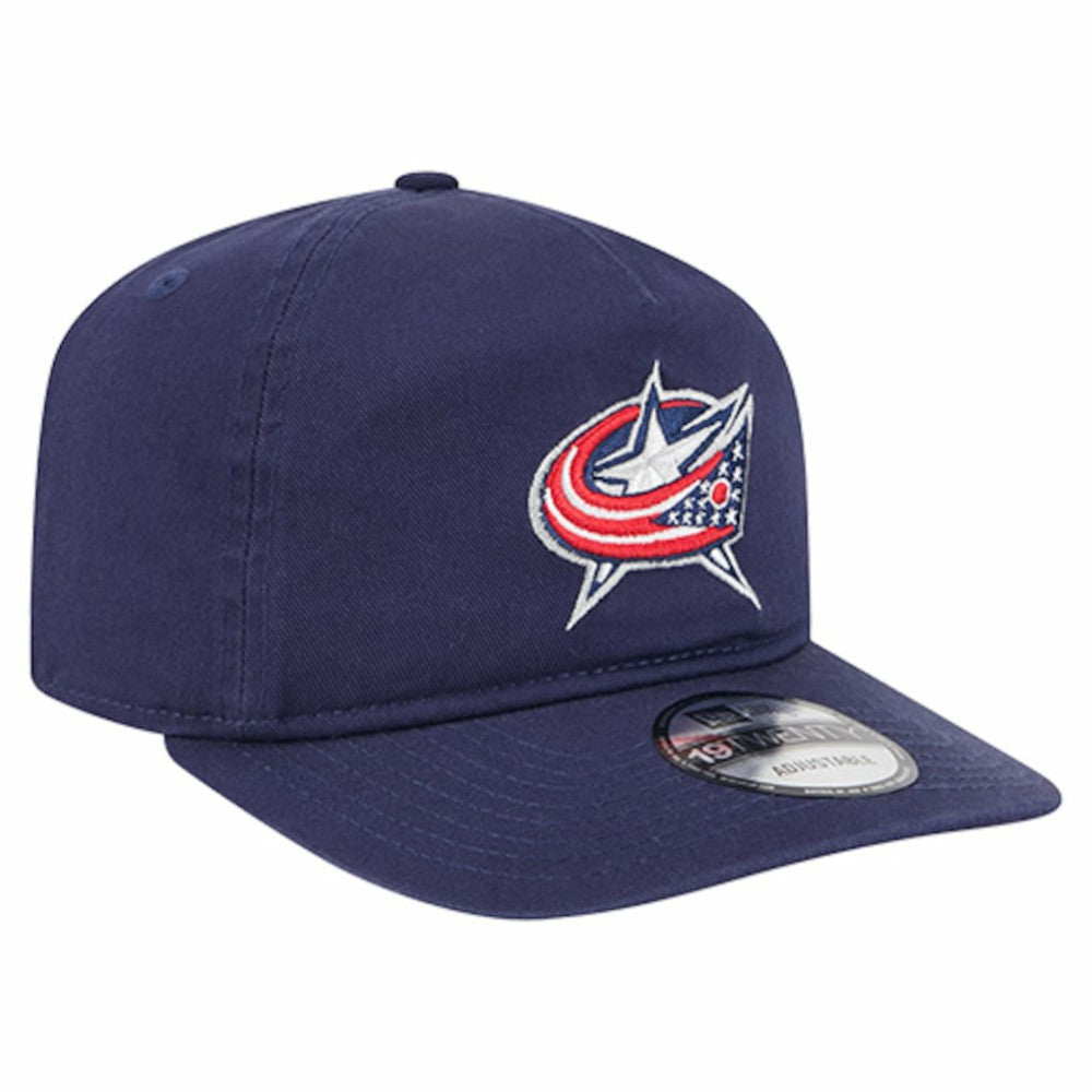 NHL Columbus Blue Jackets New Era 19TWENTY Adjustable Hat - Navy