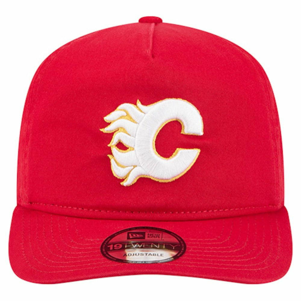 NHL Calgary Flames New Era 19TWENTY Adjustable Hat - Red