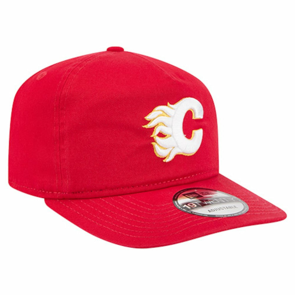 NHL Calgary Flames New Era 19TWENTY Adjustable Hat - Red