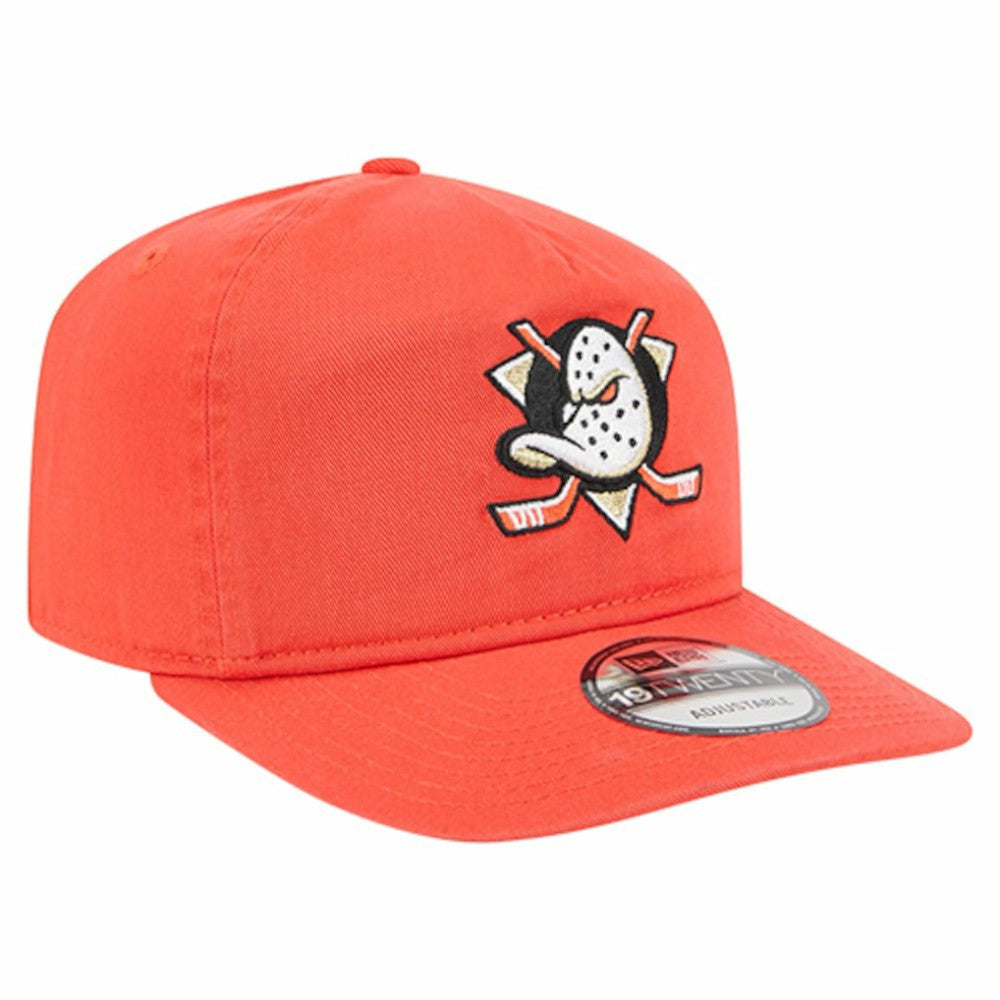 NHL Anaheim Ducks New Era 19TWENTY Adjustable Hat - Orange