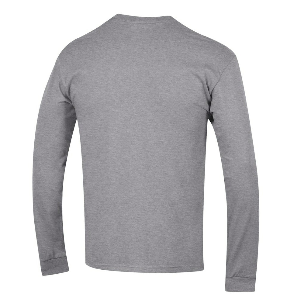 Dallas Cowboys Champion Seal Long Sleeve T-Shirt Heather Gray