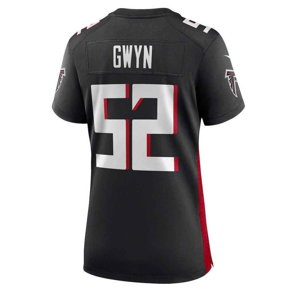 Jovaughn Gwyn Atlanta Falcons Women's Team Game Jersey Black