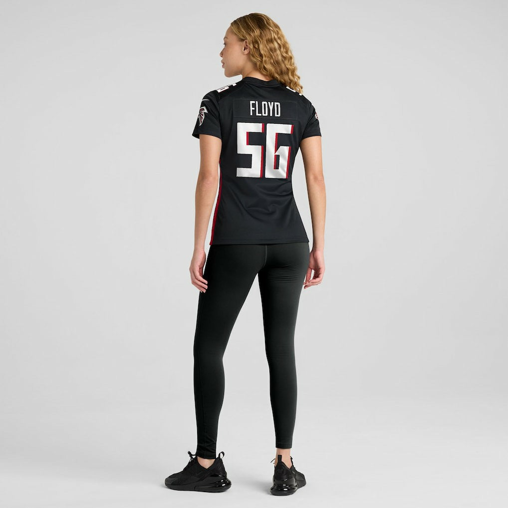 Leonard Floyd Atlanta Falcons Women's Team Game Jersey Black