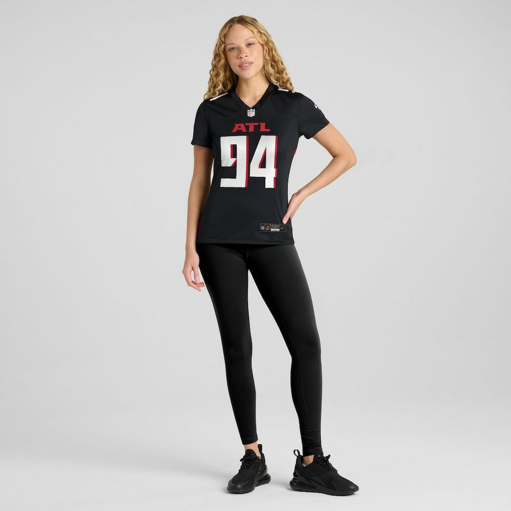 LaCale London Atlanta Falcons Women's Team Game Jersey Black