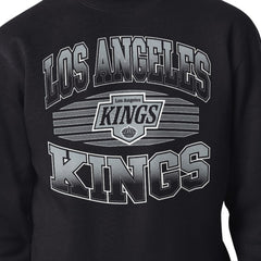 NHL Los Angeles Kings Starter Team Grit Graphic Fleece Pullover Sweatshirt - Black