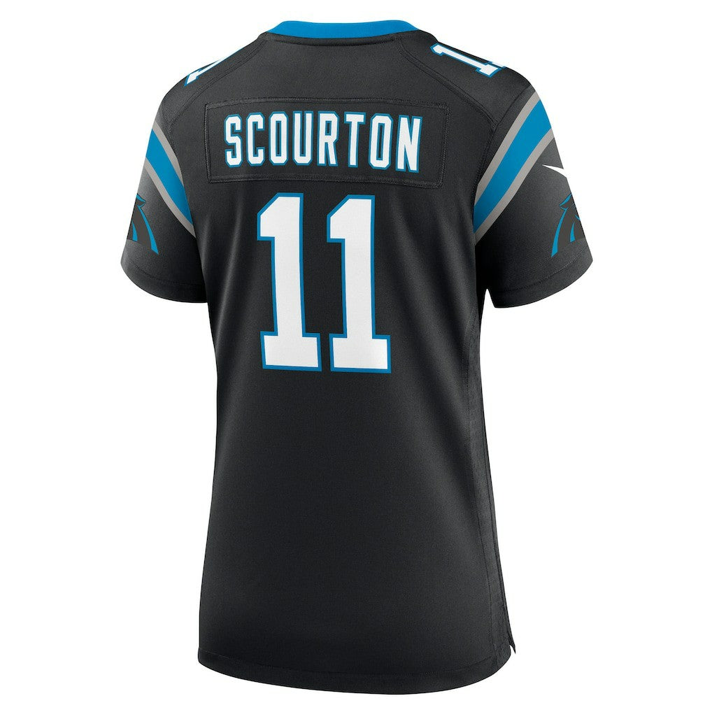 Nic Scourton Carolina Panthers Women's Team Game Jersey Black