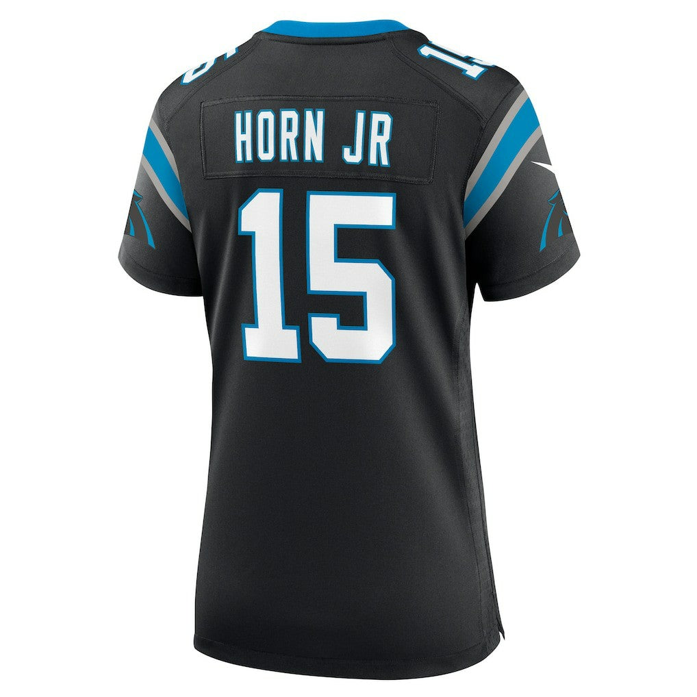 Jimmy Horn Jr Carolina Panthers Women's Team Game Jersey Black