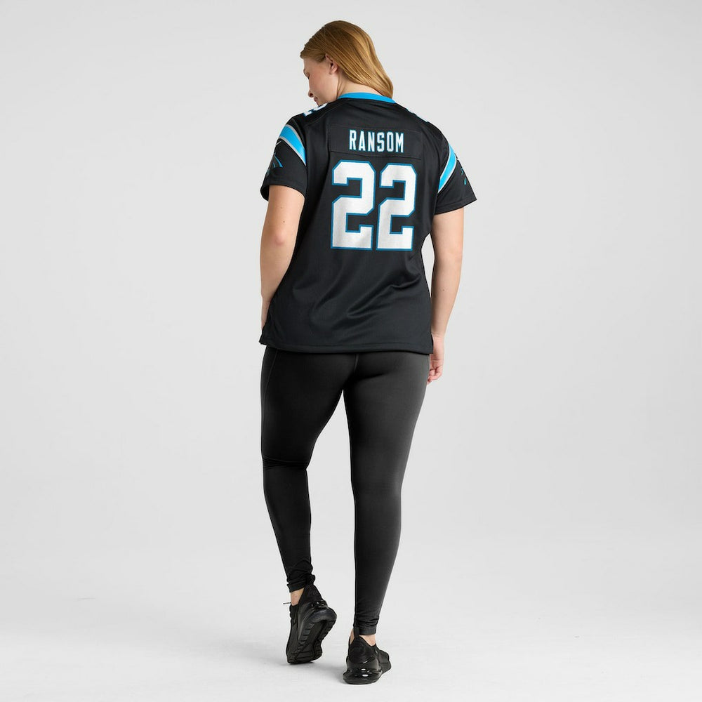 Lathan Ransom Carolina Panthers Women's Team Game Jersey Black
