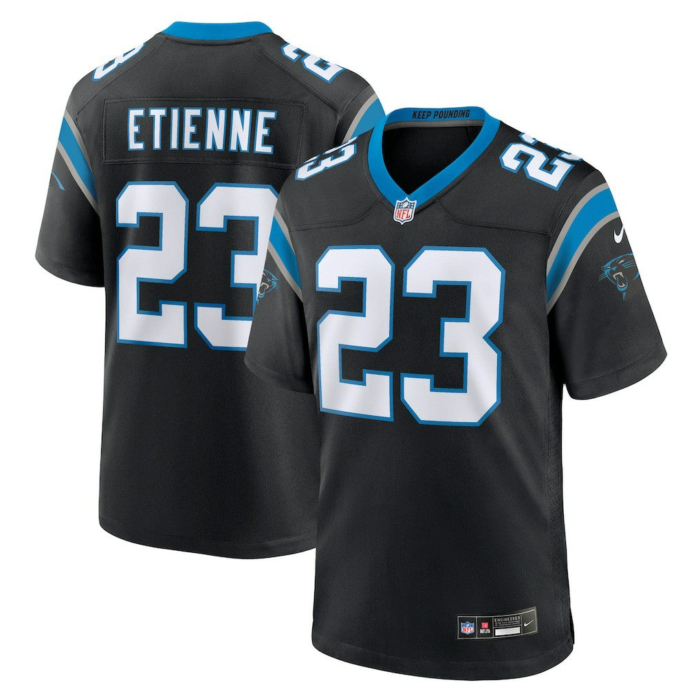 Trevor Etienne Carolina Panthers Team Game Jersey Black