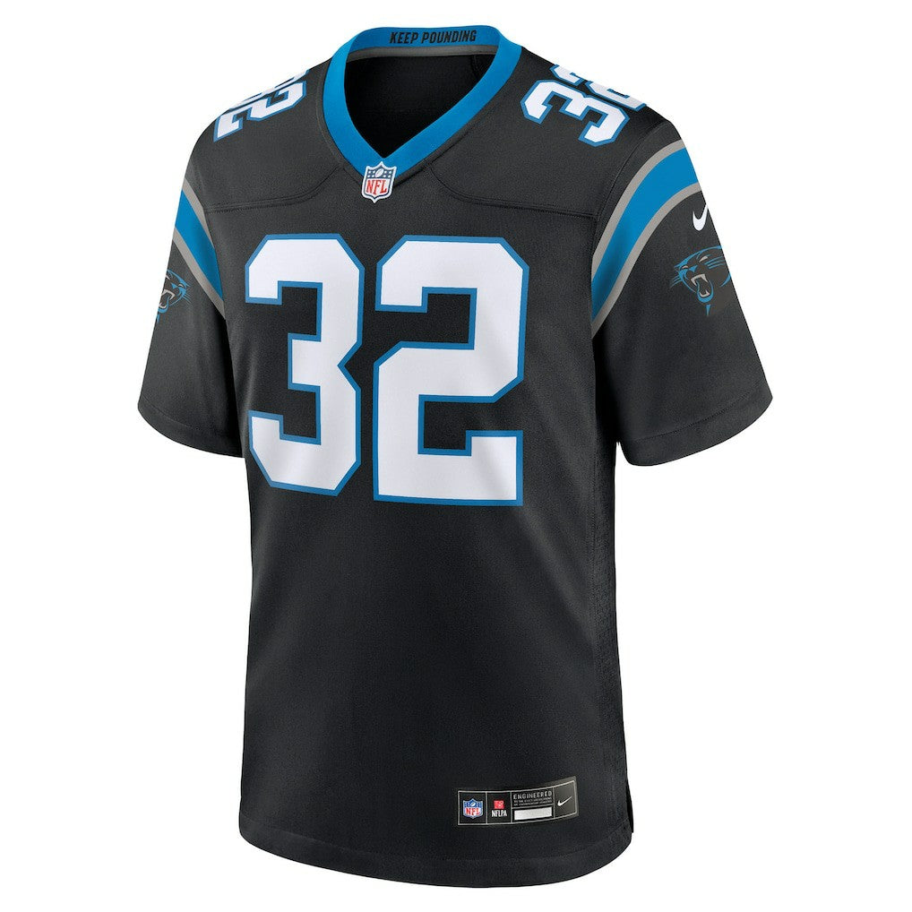 Trevin Wallace Carolina Panthers Team Game Jersey Black